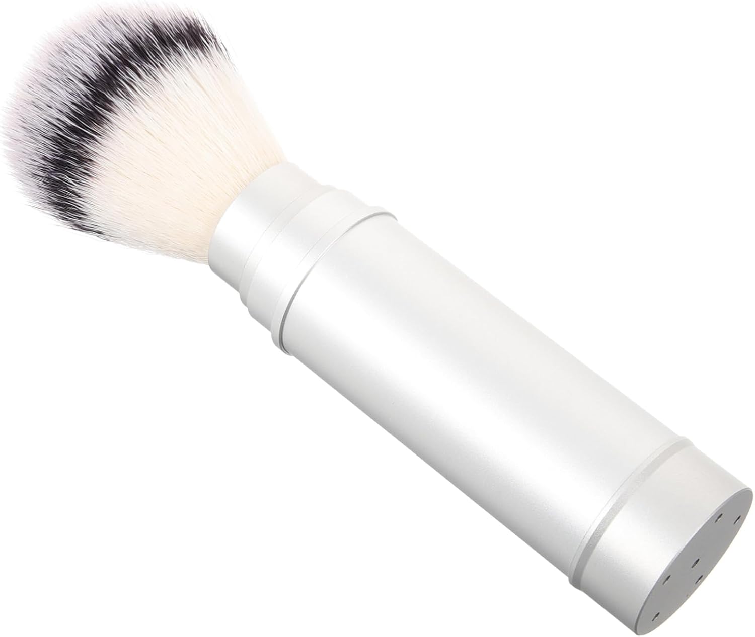 Men Shaving Brush Lightweight Travel Beard Brush with Nylon Bristles for Facial Hair Grooming and Shaving Soap Lathering Portable and Durable for Home or Travel