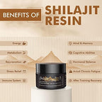 Hima Shilajatu Shilajit Purest Himalayan Organic Shilajit Resin - Gold Grade 100% Purity Shilajit with Fulvic Acid & 85+ Trace Minerals Complex for Energy & Immune Support, 30 Grams (2 Months Supply)