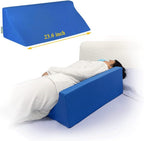 Wedge Pillow for Bed Sores Positioning Elderly Medical Bolsters Incline Foam Body Positioners Wedge Back Support Pillows After Surgery Pregnancy Side Sleeping Prevent Back Pain (23.62 Inch)