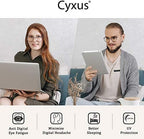 Cyxus 2 Pack Blue Light Glasses for Women, Blue Light Blocking Eyeglasses for Women Round Computer Eyewear Anti Eye Strain Glasses