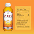 SYNERGY The Real Kombucha - Gingerade - 16 fl oz Bottle - Raw Probiotic Drink for Gut Health and Immune Support