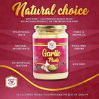 TAJ Garlic Puree | Fresh Garlic Cooking Puree | 300g (10.5oz)