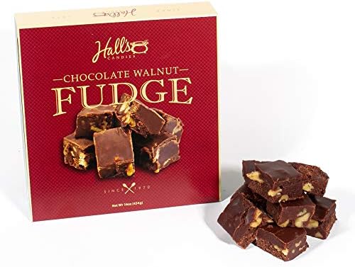 Chocolate Walnut Fudge, 1 Pound