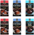 Dark, milk chocolate Sea Salt Caramel, Truffles Private Selection Variety park of 6