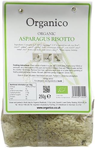 Organico Organic Asparagus Risotto, 250 GR
