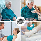 Bedpans for Elderly Men and Women, Heavy Duty Metal Autoclavable Adult Stainless Steel Bed pan for Medical Centers and Home Use, 14 x 11 3/8 Inches