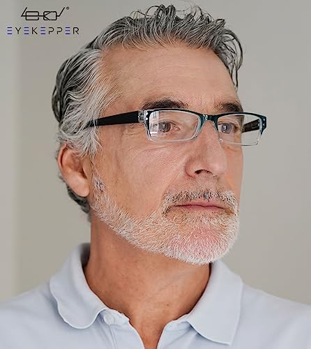 Eyekepper Reading Glasses-4 Pack Include Reading Sunglasses for Women Men Reading Under The Sun,Two-Tone Reader Eyeglasses
