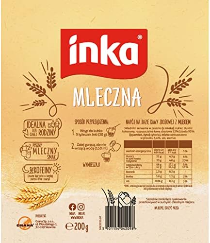 Inka Mleczka 200g
