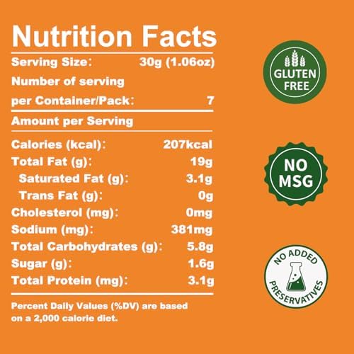 VIGOROUS MOUNTAINS Shrimp Chili Crisp - 11% Real Shrimp, Crunchy Shrimp Paste for Cooking, No MSG Gluten Free, High Protein Seafood Condiment for Pasta, Salads, Rice, Risotto, Pizza - 6.7 oz (190g)