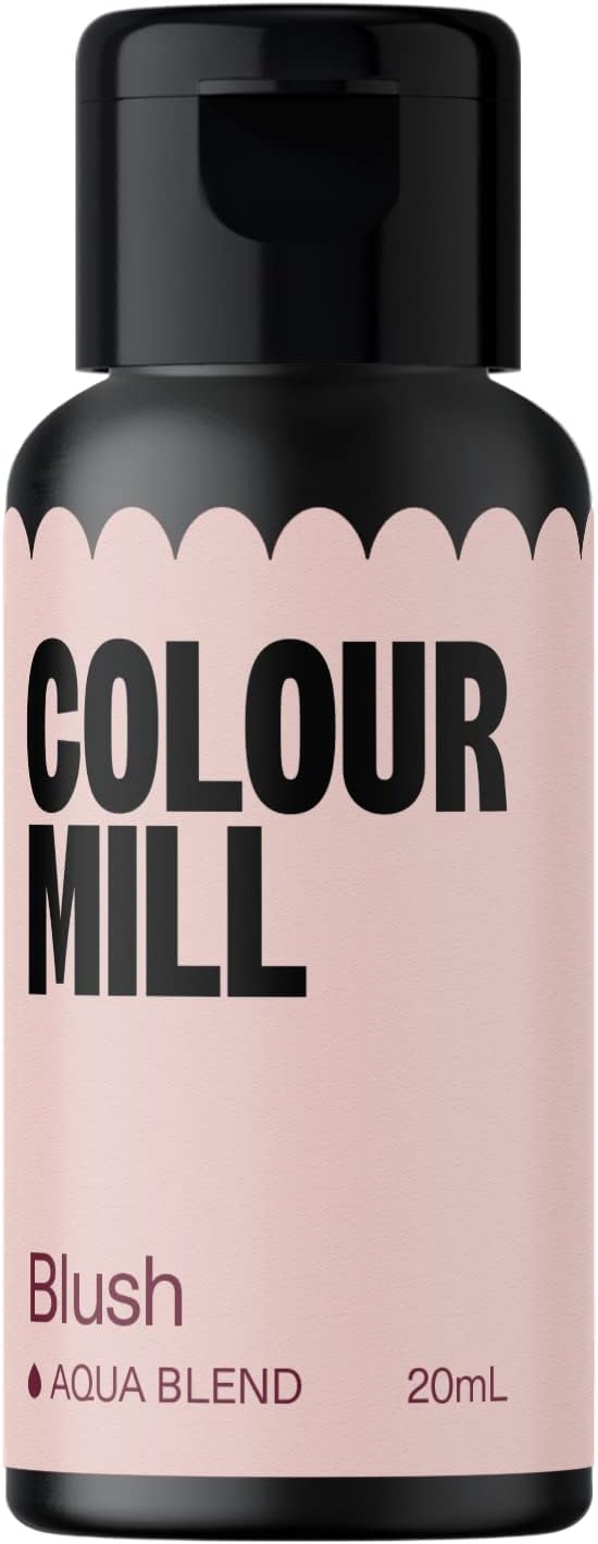 Colour Mill Aqua Blend Water-Based Food Coloring, 20 Milliliters Blush
