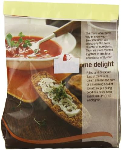 Pagen Original Wholegrain Wheat Krisprolls, 7.9 Ounce