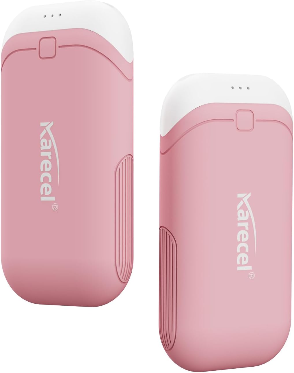 Karecel Heat-Conducting Silicone Rechargeable Hand Warmers 2 Pack, 10,000mAh Double-Sided Heating Electric Hand Warmers, Portable Pocket Heated Handwarmers, Hunting Essentials, Men Women Gifts