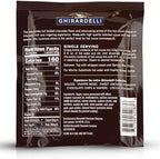 Ghirardelli Rich Chocolate Premium Hot Cocoa Mix | 1.5 oz Packets (Pack of 30) | Indulgent Hot Chocolate Drink Mix Made with Real Cocoa for Coffee, Desserts, and Baking