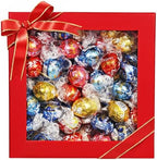 Mother’s Day Chocolate Gift Box For Mom, Wife, Girlfriend, Sister And Grandmother, 50 Individually Wrapped Gourmet Truffles, Assorted Milk, Dark And White Chocolate, Gift Ready