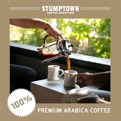 Stumptown Coffee Roasters, Medium Roast Ground Coffee, 100% Arabica Coffee - Hair Bender 12 Ounce Bag, Flavor Notes of Citrus and Dark Chocolate