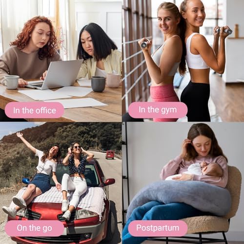 Booty Trainer for Women with Adjustable Settings, Hip Trainer, Electric Butt Lifting Machine Buttocks Fitness Belt, Wearable Glute Exerciser Shape Equipment
