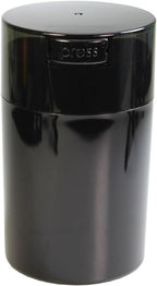 Tightvac - 1 oz to 6 ounce Vacuum Sealed Storage Container - Black Pearl