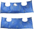 rainbowstar Mastectomy Pillow for Breast Cancer Surgery Lumpectomy Reconstruction Chest Healing Protector Post-Surgery Recovery Support Patient Care (Cobalt Blue)
