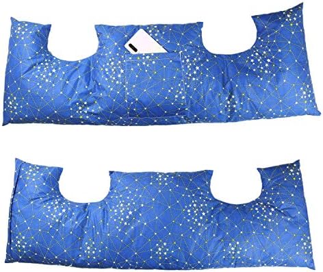 rainbowstar Mastectomy Pillow for Breast Cancer Surgery Lumpectomy Reconstruction Chest Healing Protector Post-Surgery Recovery Support Patient Care (Cobalt Blue)
