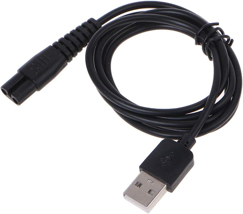Recharger Electric Shaver USB Charging Cable Power Cord Electric Adapter for Electric Shaver MJTXD01SKS Plug