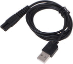 Recharger Electric Shaver USB Charging Cable Power Cord Electric Adapter for Electric Shaver MJTXD01SKS Plug