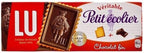 Lu Le Véritable Petit Ecolier Dark Chocolate Biscuits (120g) - Pack of 6