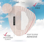 Not Just A Patch Freestyle Libre 2 Covers (20 Pack) - Thin, Strong and Light, Ultra-Long 14 Day Adhesion - Durable Lingo CGM & Libre 2 Sensor & Protector Patches - Beige
