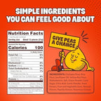 Hippeas Chickpea Puffs, Blazin' Hot, 18 x 0.75 oz Bags, Baked Crunchy Chickpea Snacks with 3g Plant Protein, 2g Fiber & 40% Less Fat, Dairy & Gluten Free, Non-GMO, Top 9 Allergen Free