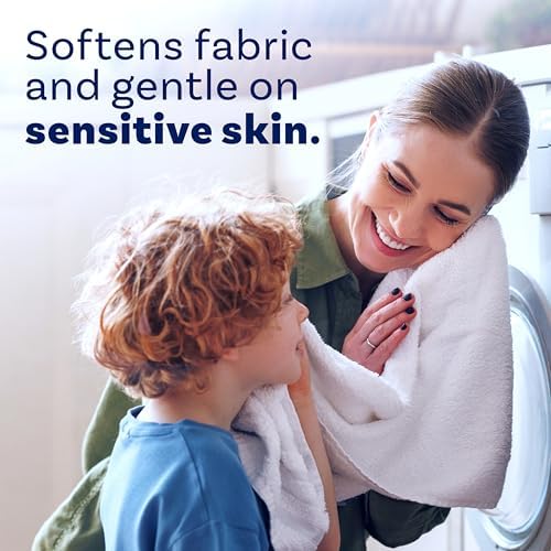 Downy Free & Gentle Liquid Fabric Softener, 111 fl oz, 150 Loads, Hypoallergenic, Sensitive Skin Friendly Fabric Conditioner Liquid