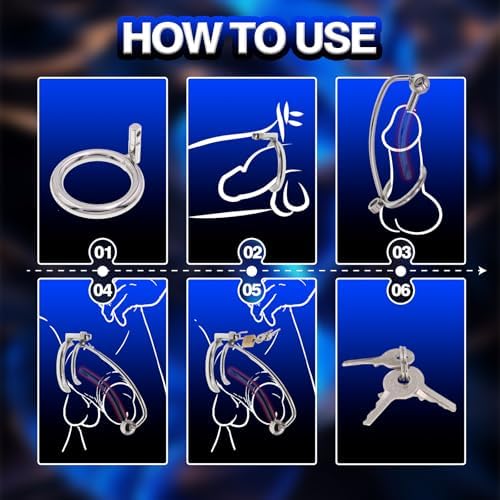 Male Chastity Device Cage with Plug Stainless Steel Chastity Cage Penis Urethral Sounding Cock Sounds Toys BDSM Men Exercise and Abstinence Tools Sex Bondage Restraints Adult Sex Toy for Men Gay