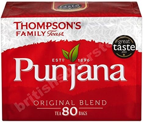 Thompson's Family Teas Punjana Original Blend 80 Bag