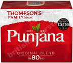 Thompson's Family Teas Punjana Original Blend 80 Bag