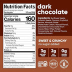 NuTrail Nut Granola Cereal, Dark Chocolate, No Sugar Added, Keto, Low Carb, Gluten Free, Grain Free, Healthy Breakfast 8 oz. 1 Count