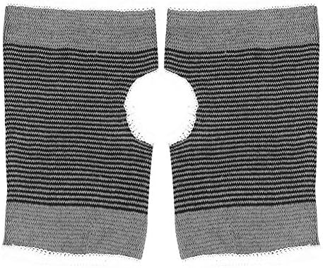 VGEBY 1Pair Wrist Brace, Elastic Wristband Wrist Palm Brace Carpal Tunnel Hand Compression Support Wrap Basketball Football Sports Gym Protector (Gray) Palm Protector For Hand