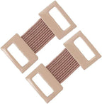 10 Pieces Elastic Bandage Wrap Clips, Metal Fasteners for Medical Bandages, Replaceable Wrap Clips Adhesive Bandages for Various Types, Bandaging Supplies