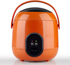 SilteD Electric Cute Rice Cooker with 2 Layers Heating 1.2L Mini Rice Cooker and Steamer Multifunction 2-3 Person Kitchen Cooker