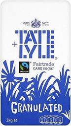 Tate & Lyle Fairtrade Granulated Sugar 2kg