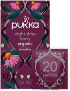 Pukka Tea Bags, Organic (Elderberry and Echinacea, & Night Time Berry) (2ea / 20ct) (Variety Pack)