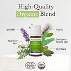 Pranarom - Aromaforce Immune Defence Wellness Blend - Eucalyptus, Rosemary, Peppermint, Corriander, and Clove Bud - 100% Pure Essential Oil Blend | USDA and ECOCERT Certified Organic (5ml)