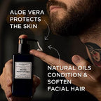 Murdock London Lightweight Beard Moisturizer For Men – Hydrating Beard Softener for Men & Skin Comfort – Clean Label Moisturizer for Daily Use, Reduce Flakiness & Irritation (5.1 FL OZ)