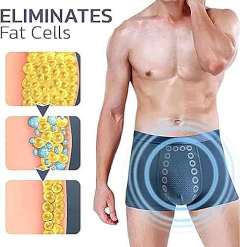 Men's Massage Magnetic Therapy Underwear,Men's Underwear Boxer Briefs,Magnetic Therapy Energetic Men Pants