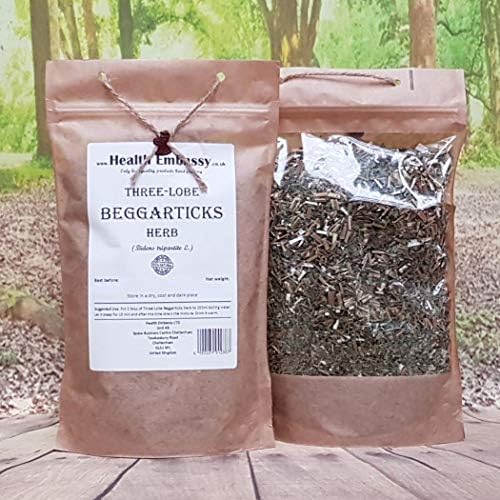 Health Embassy Three-Lobe Beggarticks Herb | Bidens Tripartita L | Herbal Tea (50g)