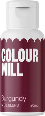 Colour Mill Oil-Based Food Coloring, 20 Milliliters (Burgundy)