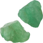 2PCS Natural Raw Stone, Wicca Reiki Crystal Healing, Rough Gemstones for Reiki, Meditation, Home Decor, Chakra Balance