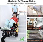 Powered Wheelchair, Stair Climbing Wheelchair, Electric Mobile Stair Lifts Chair for Seniors, Foldable Stair Chair Load Capacity 480lbs(Model:XFGW30-107)