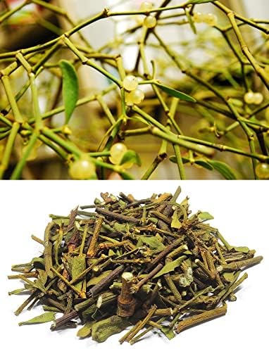 Organic Natural Pure Mistletoe Tea Bag- 50 Tea Bags (Biodegradable PLA Tea Bag Filters)