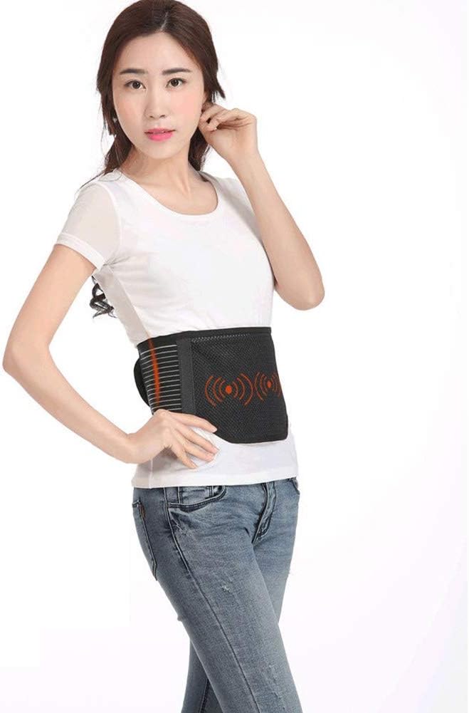 Lumbar Brace Belt Lower Back Support with 21 Pcs Magnets Waist and Abdomen Heating Therapeutic Magnets Pain Relief Unisex (Size : XL)