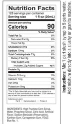 Blue Raspberry Slushy Mix 1 Gallon Concentrate – Frozen Drink Syrup for Slushie Machine, Granita Maker & Snow Cone Machine – 5:1 Commercial Beverage Mix – Shaved Ice Flavoring – 48 Servings – Gluten Free – Made in USA