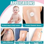 32 Pack – 4"x4.75" Waterproof Bandages, Transparent Film Dressing for Wound Care, Tattoo Aftercare, Waterproof Bandaid for Swimming, Tattoo Cover Up Patch or Tape, Large Breathable Dressing