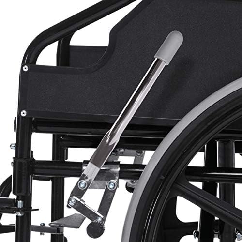 Rehabilitation Advantage 6 Inch Premium Wheelchair Brake Lock Handle Extensions. Package Contains Two Six Inch Extenders. Durable Construction. Easy Installation. 2 Pack